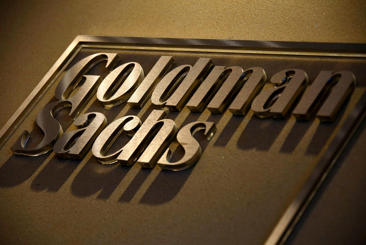 Goldman Sachs logo (Reuters Photo)