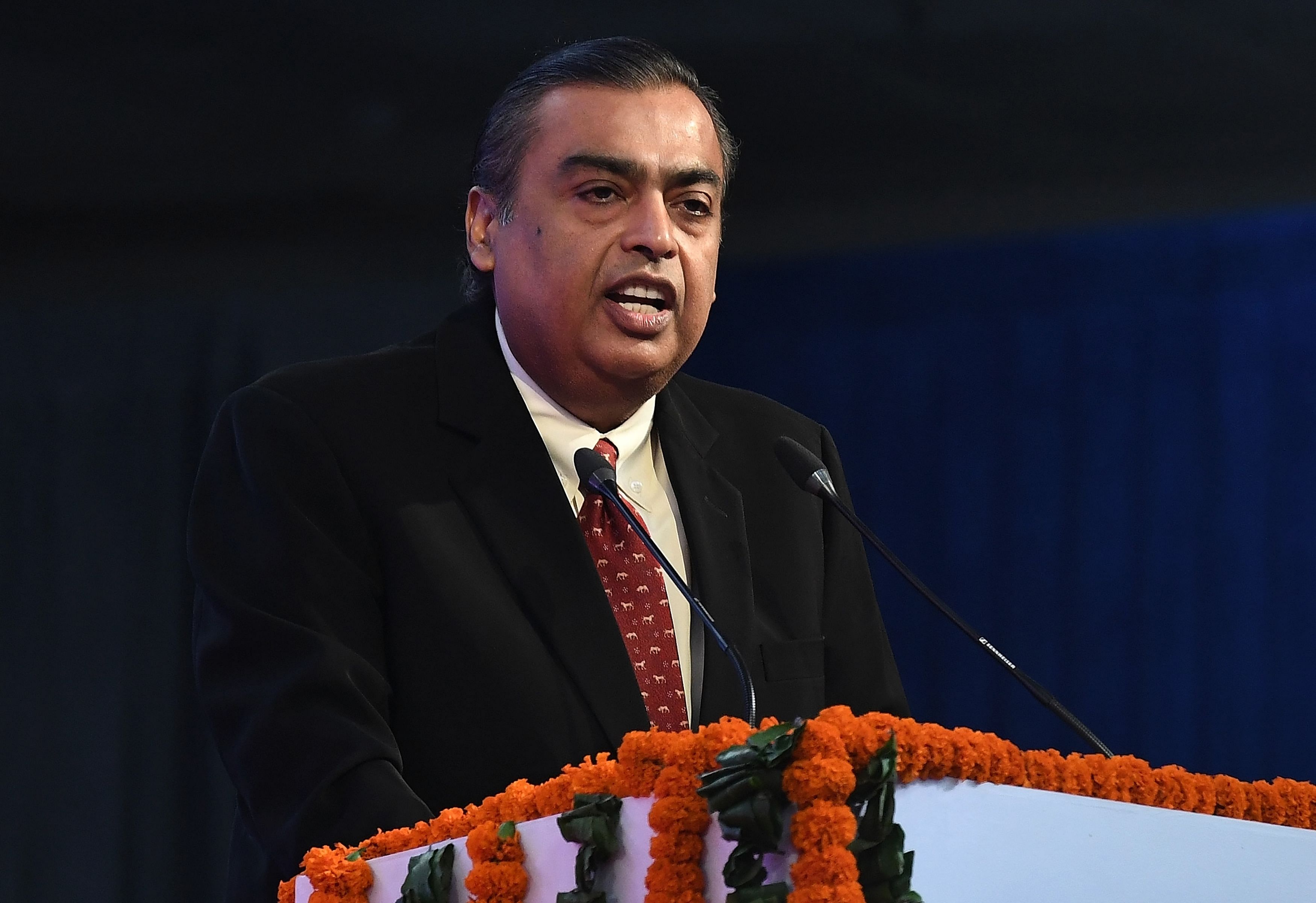 The soft launch of JioMart takes Reliance Chairman Mukesh Ambani, also Asia’s richest man, one step closer to taking on Amazon.com Inc. and Walmart Inc.’s Flipkart in an e-commerce market that KPMG says is likely to grow to $200 billion by 2027. (Credit: AFP photo)