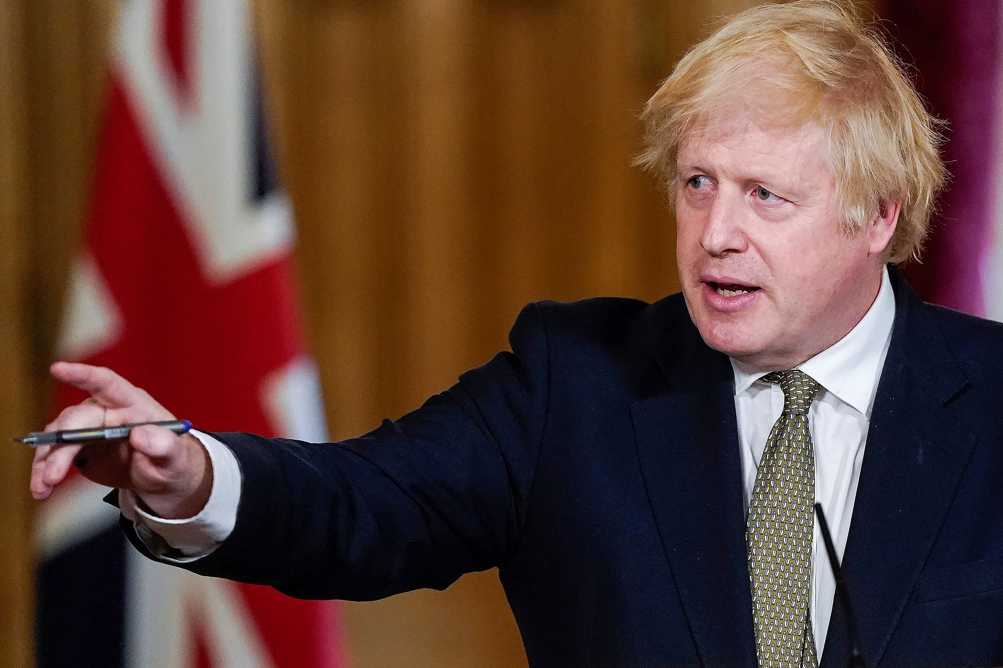  Britain's Prime Minister Boris Johnson. (AFP Photo)