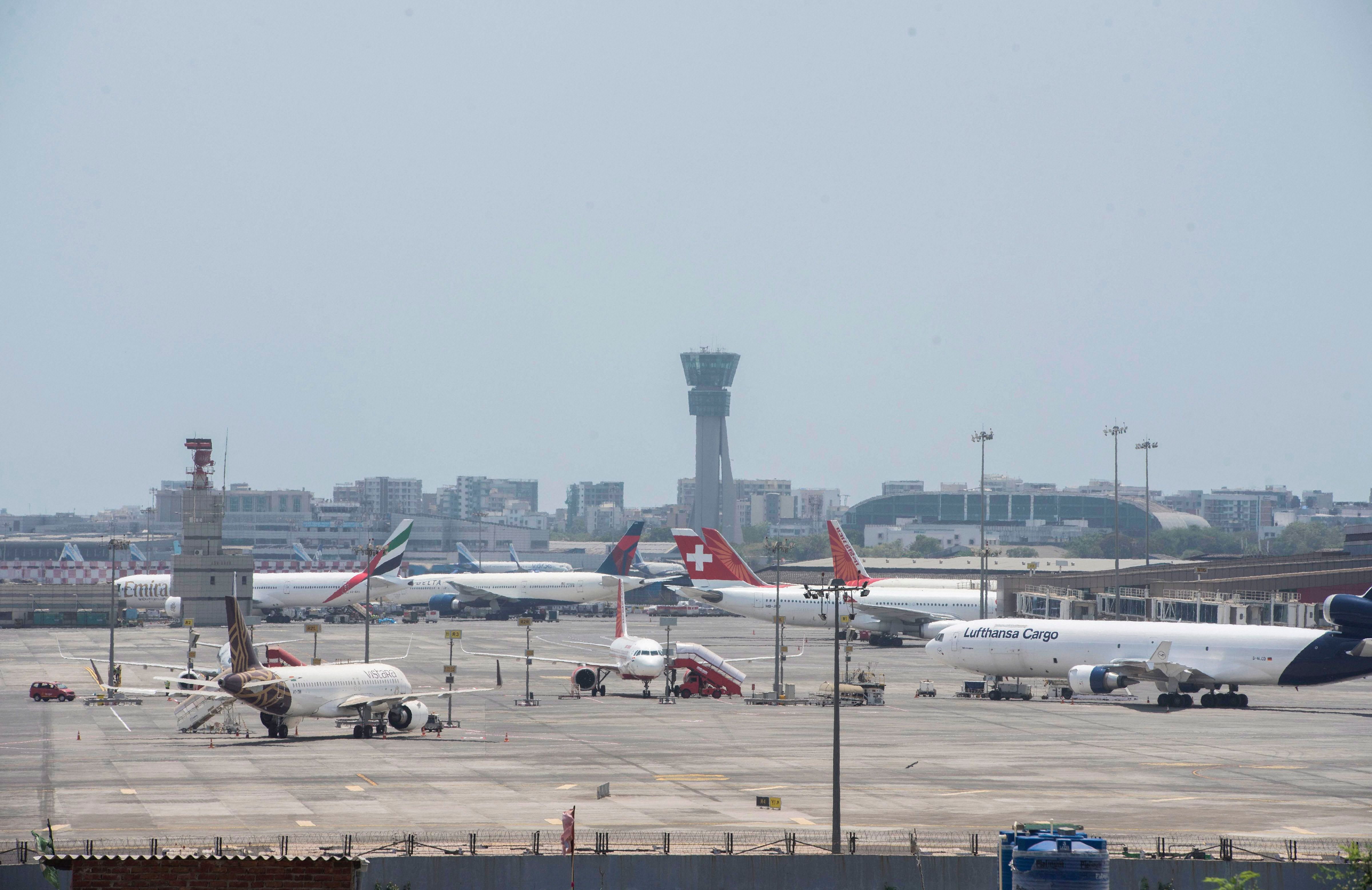 "The Mumbai International Airport will operate 25 flights in and out on daily basis starting Monday onwards. The number of flights will be increased steadily," Malik told news channels. (Credit: PTI Photo)