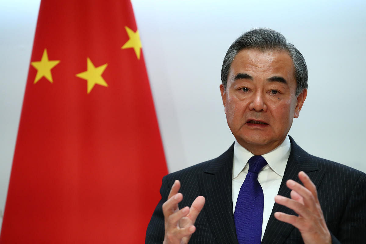 Chinese Foreign Minister Yi (Reuters Photo)