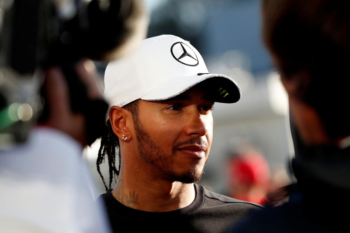 Lewis Hamilton. (Reuters photo)