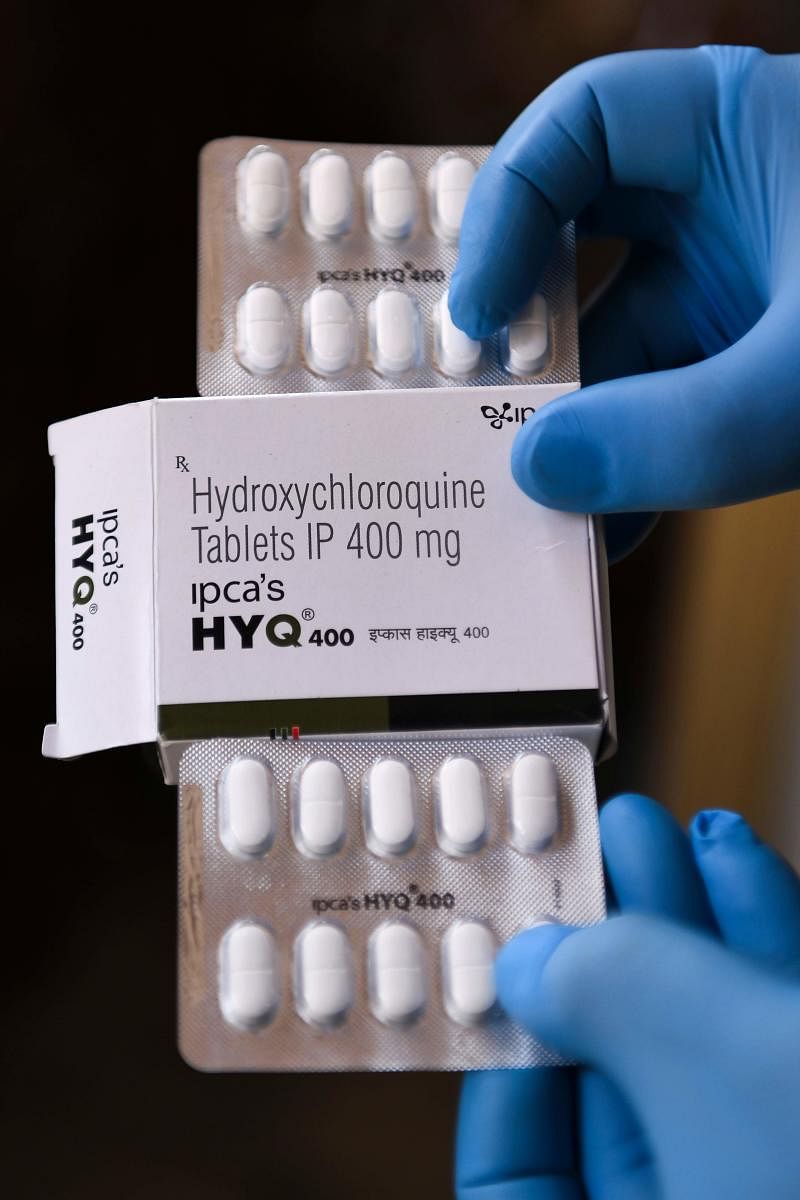  Hydroxychloroquine (HCQ) tablets (AFP Photo)