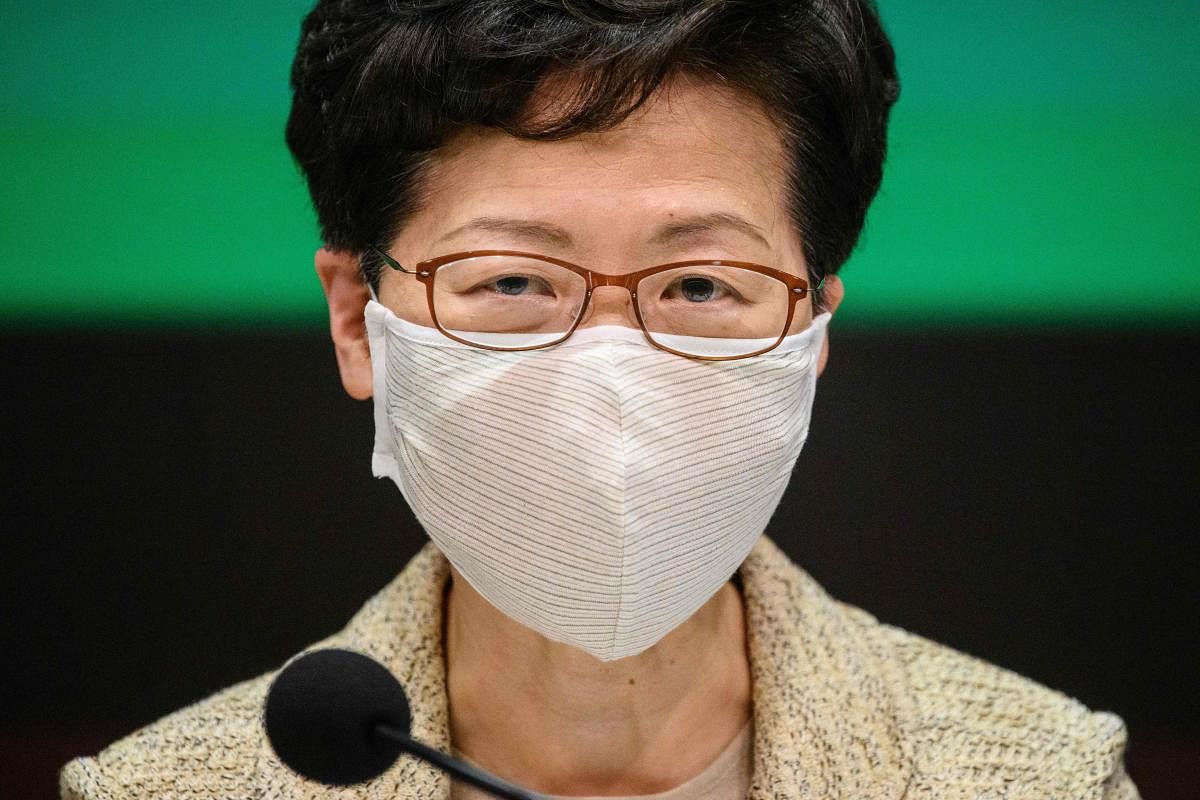 Carrie Lam. AFP