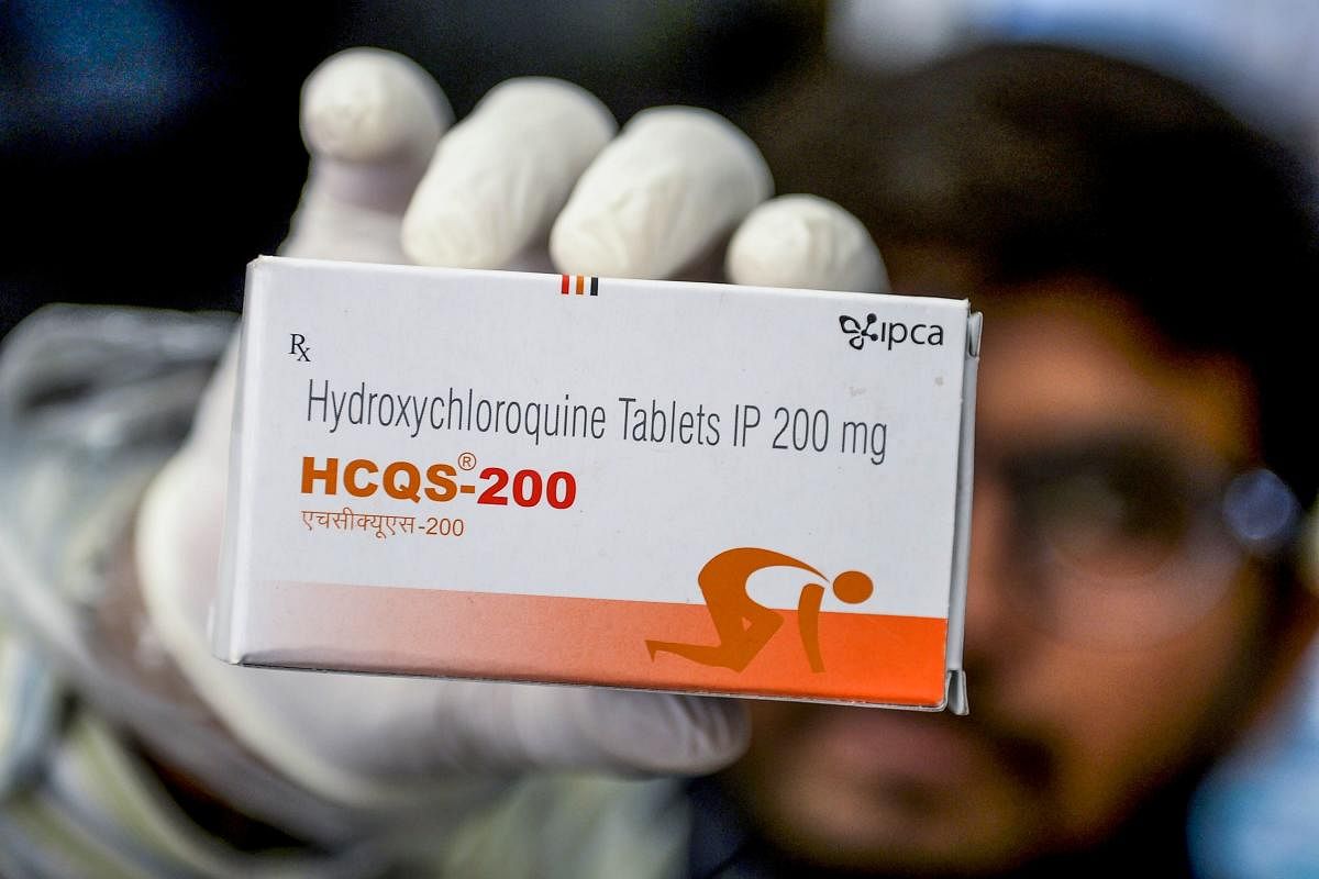 Hydroxychloroquine (HCQ) tablets  (AFP Photo)
