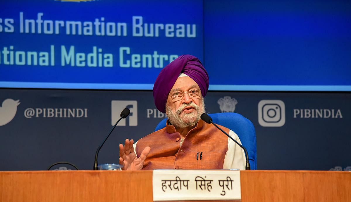 Civil Aviation Minister Hardeep Singh Puri (PTI Photo)