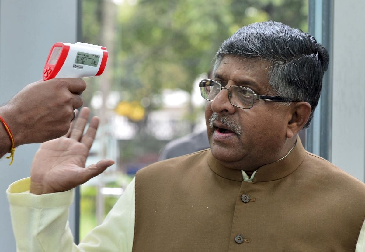 Union Minister Ravi Shankar Prasad (PTI Photo)