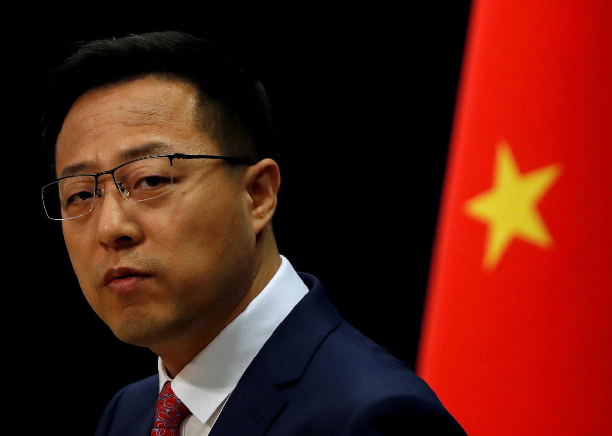 Chinese Foreign Ministry spokesman Zhao Lijian. (Reuters file photo)