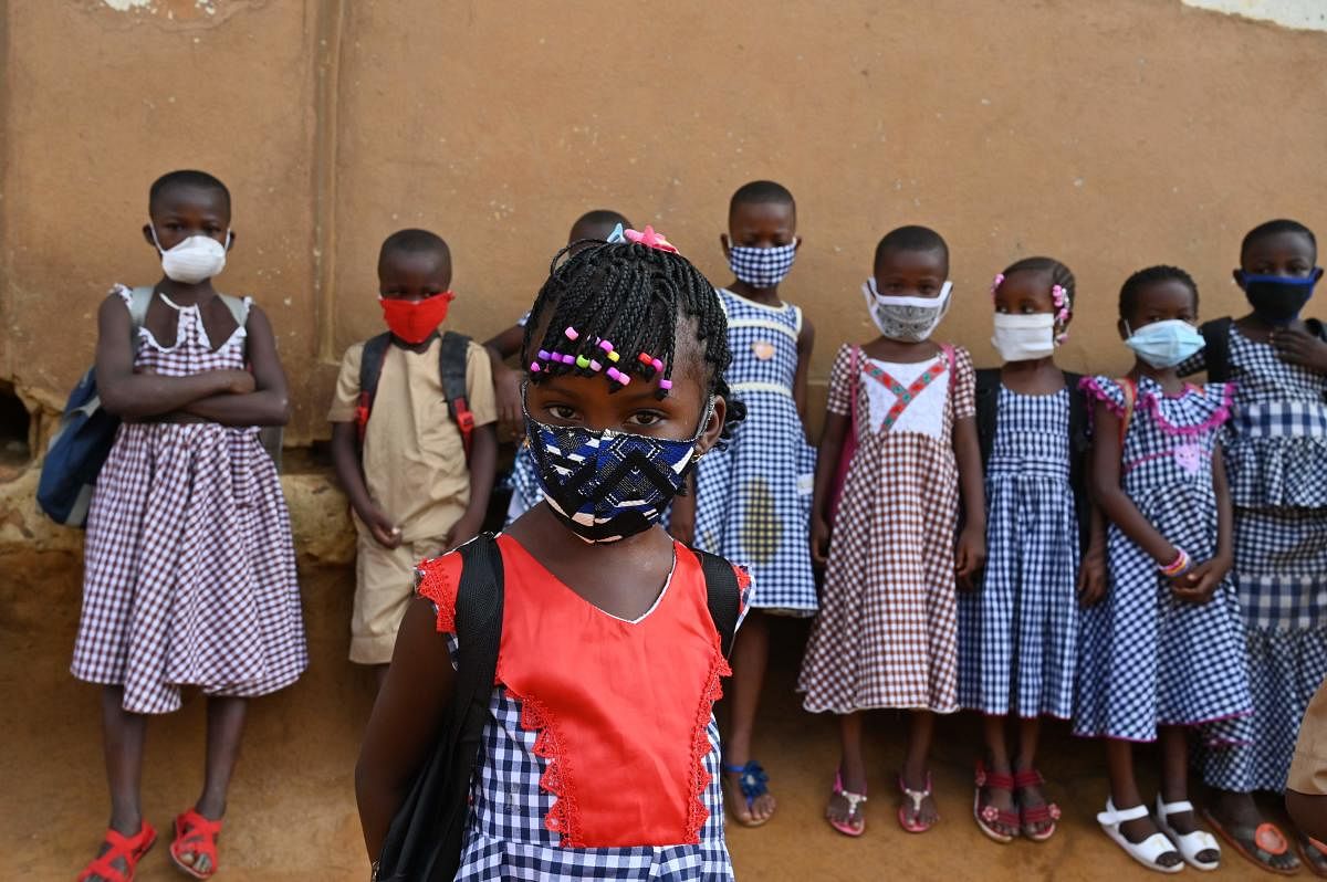 Their worries are matched in many places by resilience and hope, for a life beyond the virus. (AFP Photo)