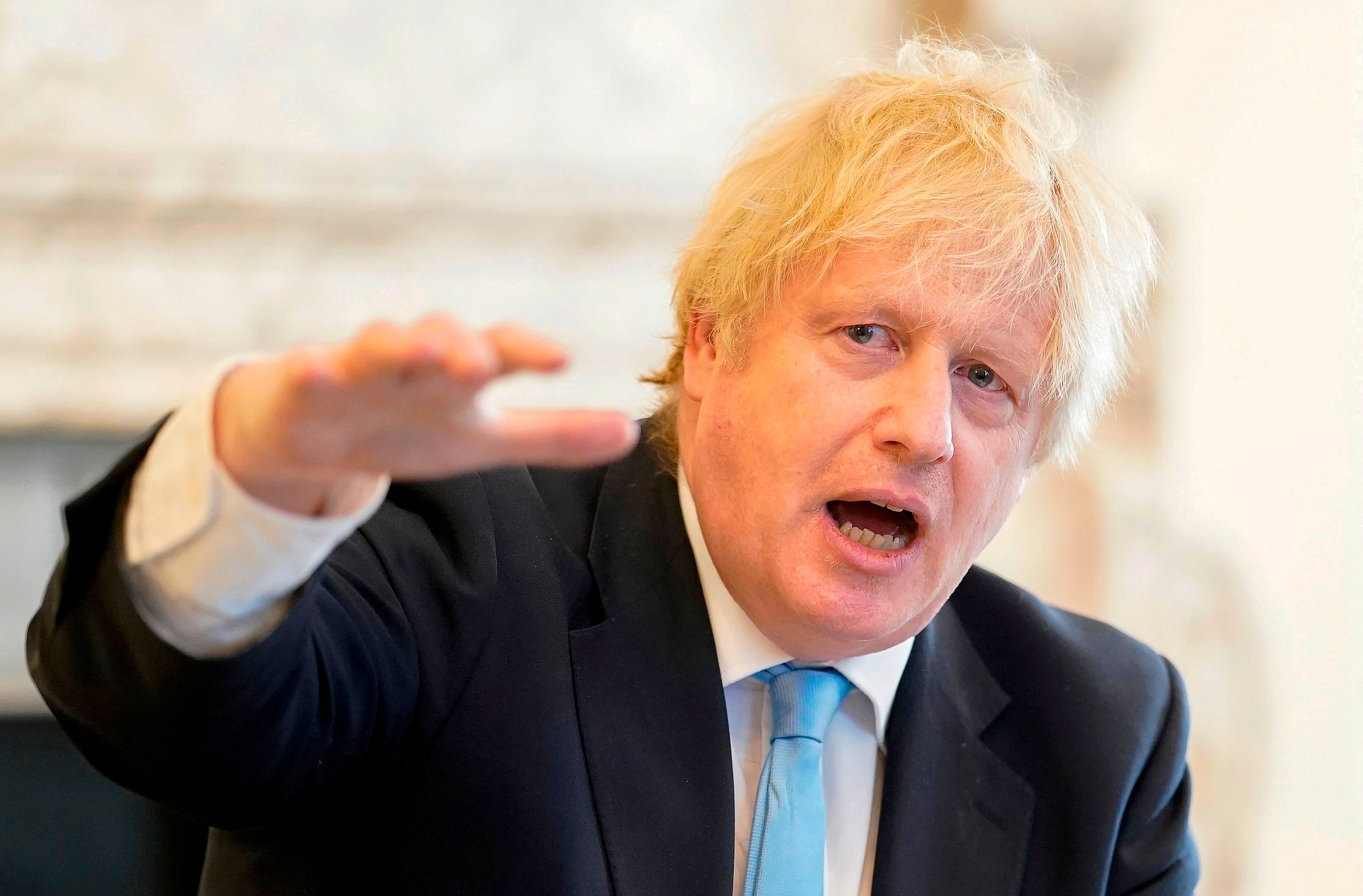 UK PM Boris Johnson. (AFP Photo)