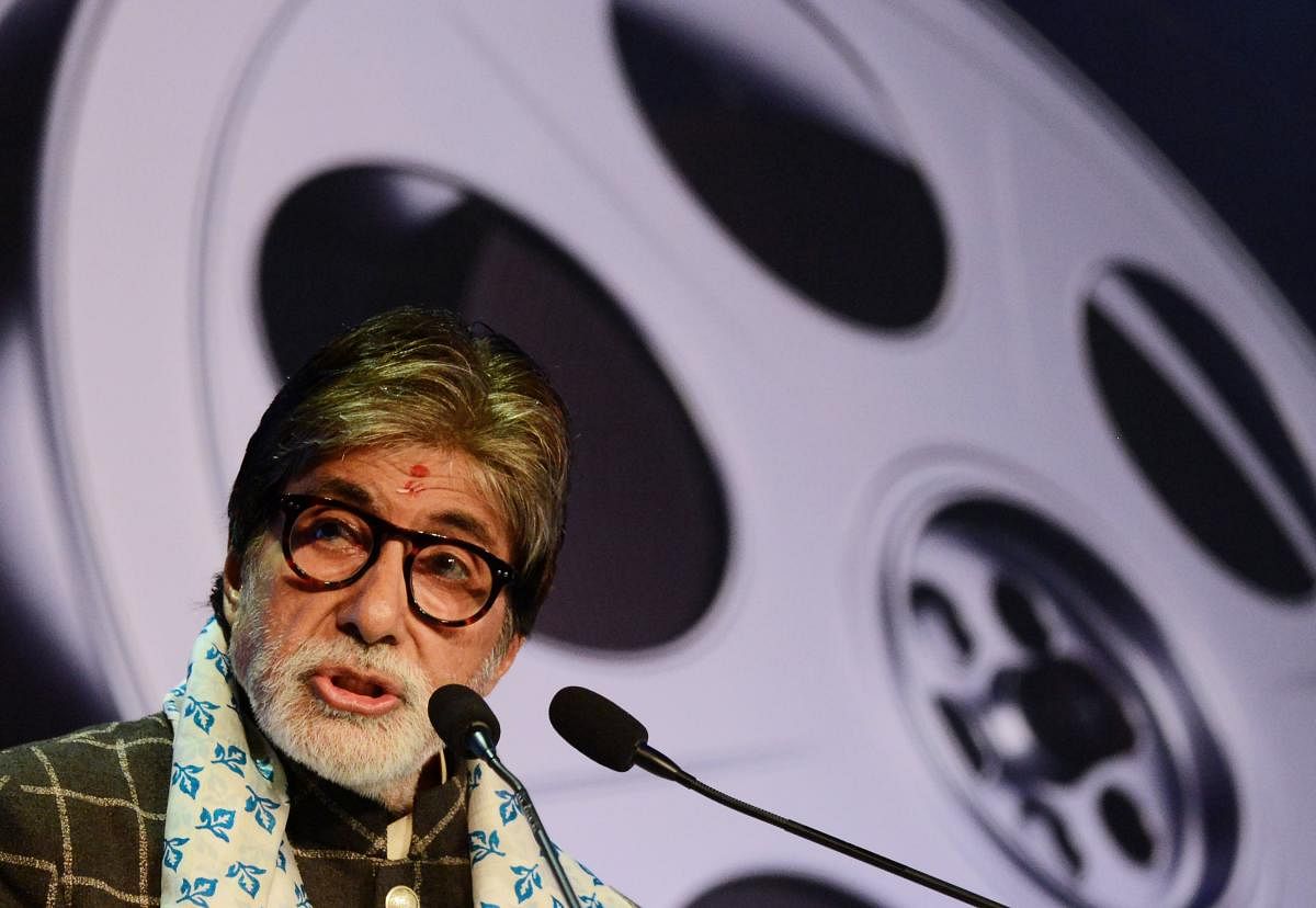 Indian Bollywood actor Amitabh Bachchan. Credit: AFP Photo
