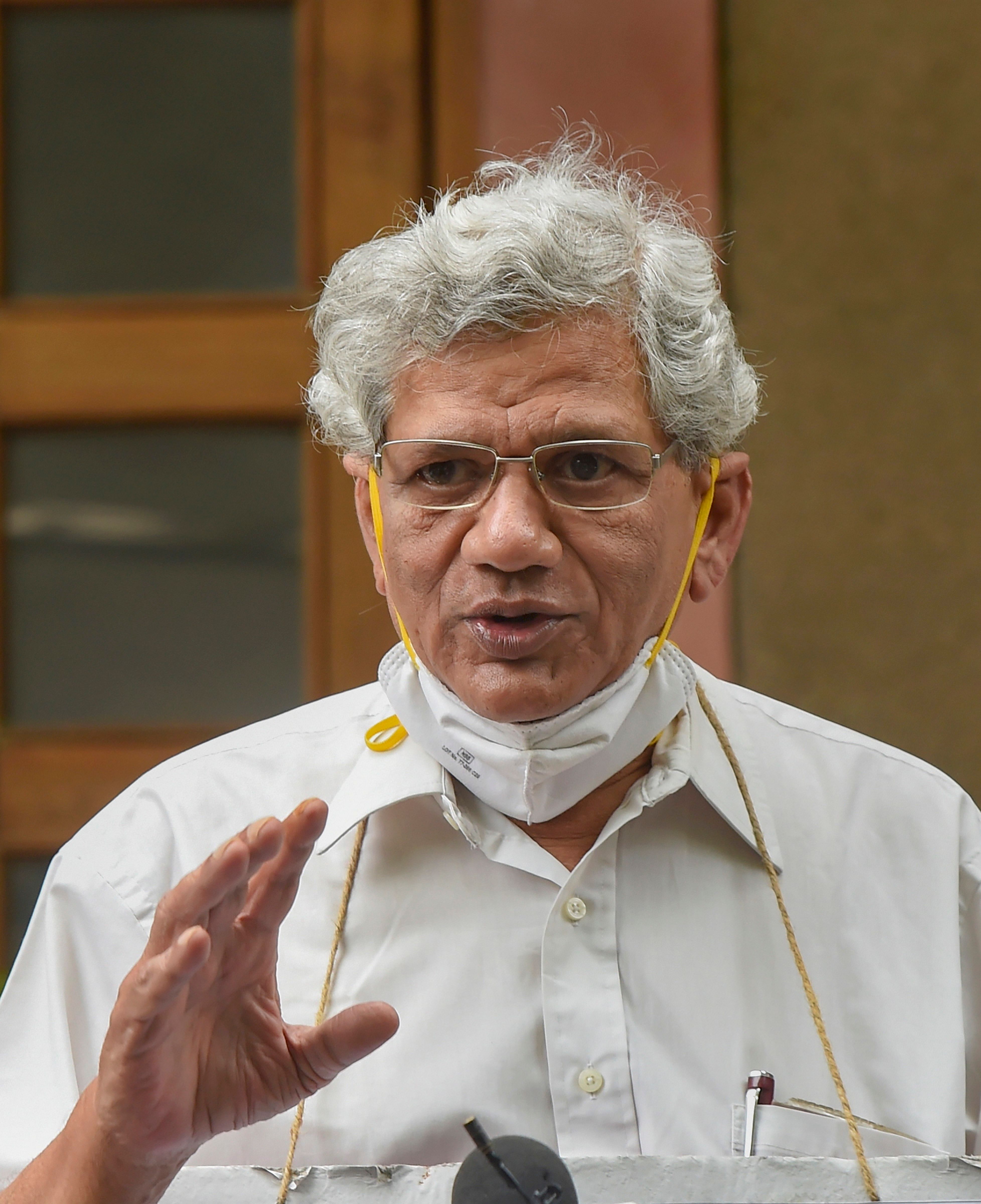 CPI(M) general secretary Sitaram Yechury. (PTI Photo)