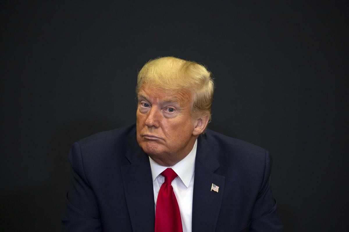  President Donald Trump  Credit: AFP Photo