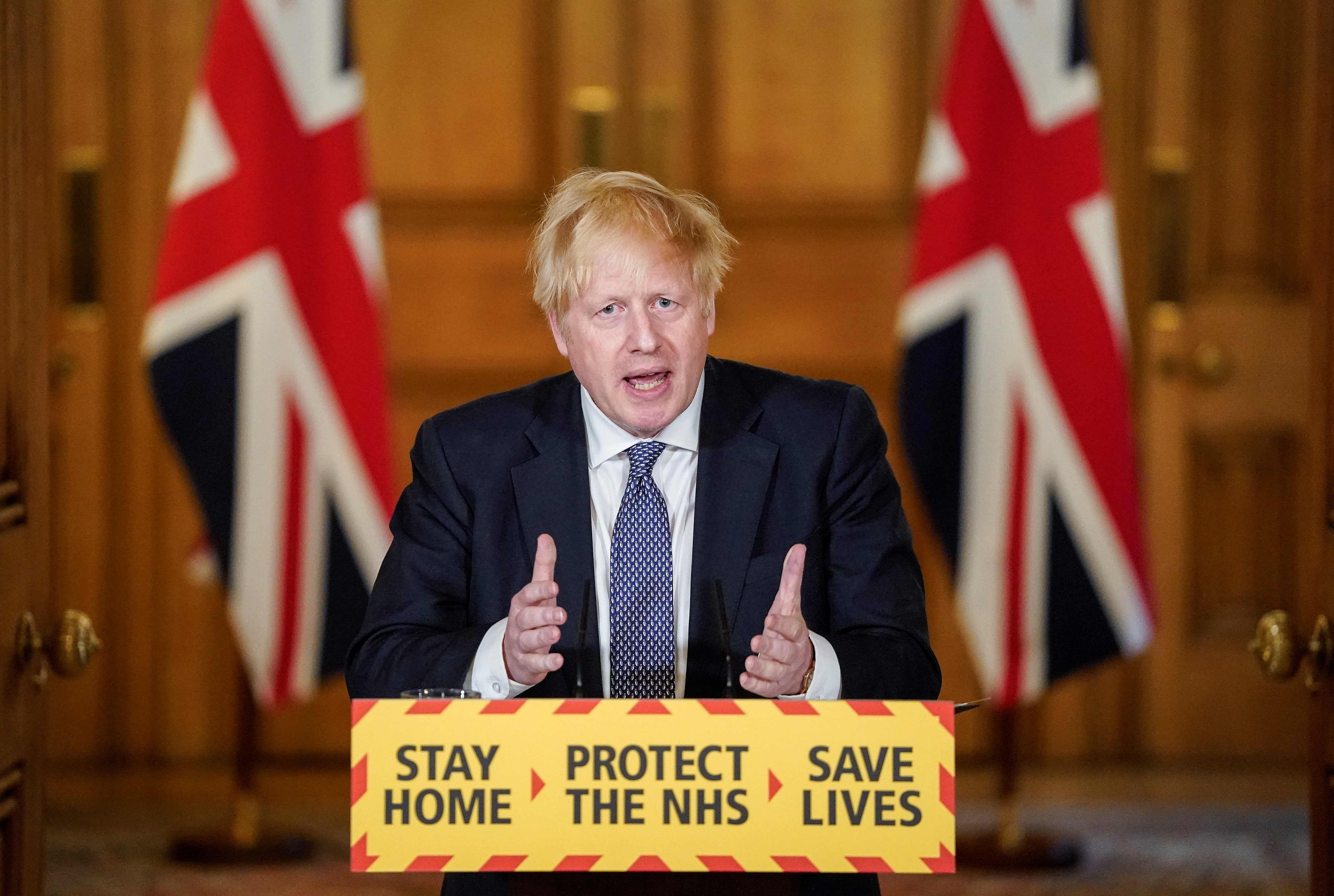 UK Prime Minister Boris Johnson (AFP Photo)
