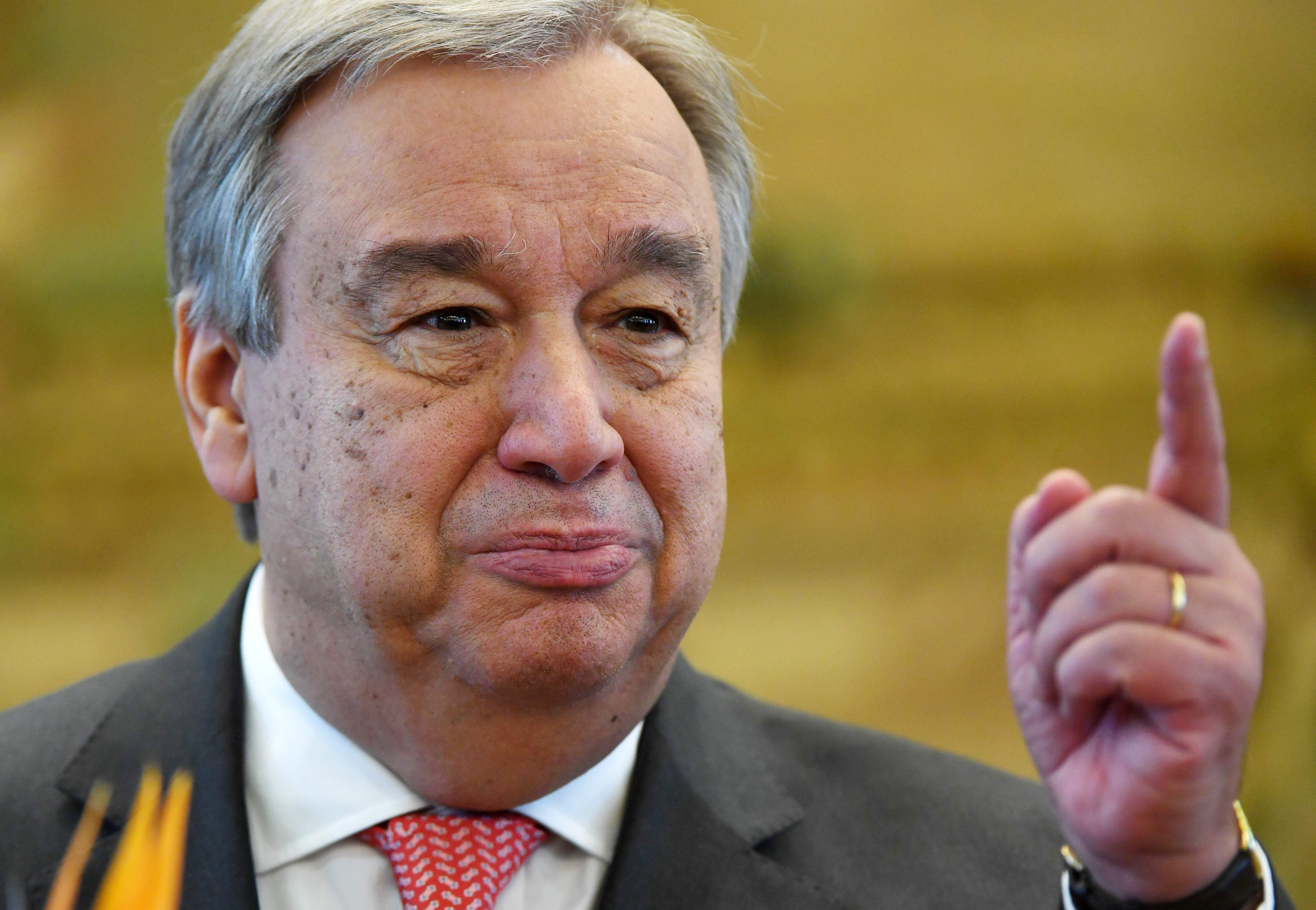  UN Secretary-General-designate Antonio Guterres. (AFP Photo)