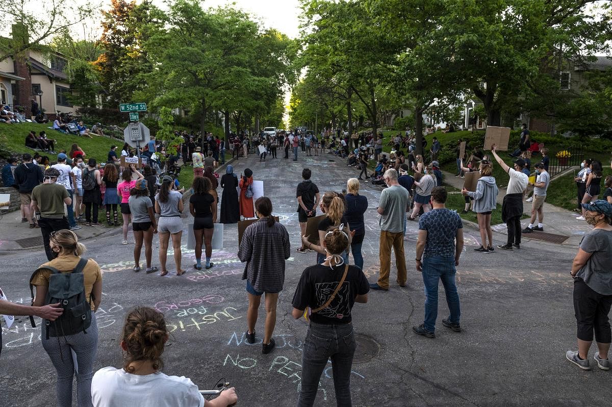 Protests Continue Over Death Of George Floyd, Killed In Police Custody In Minneapolis (AFP Photo)