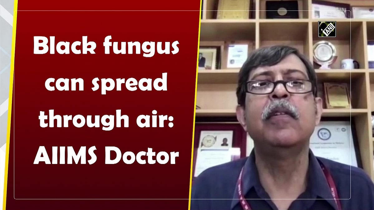 Black fungus can spread through air, says AIIMS Doctor