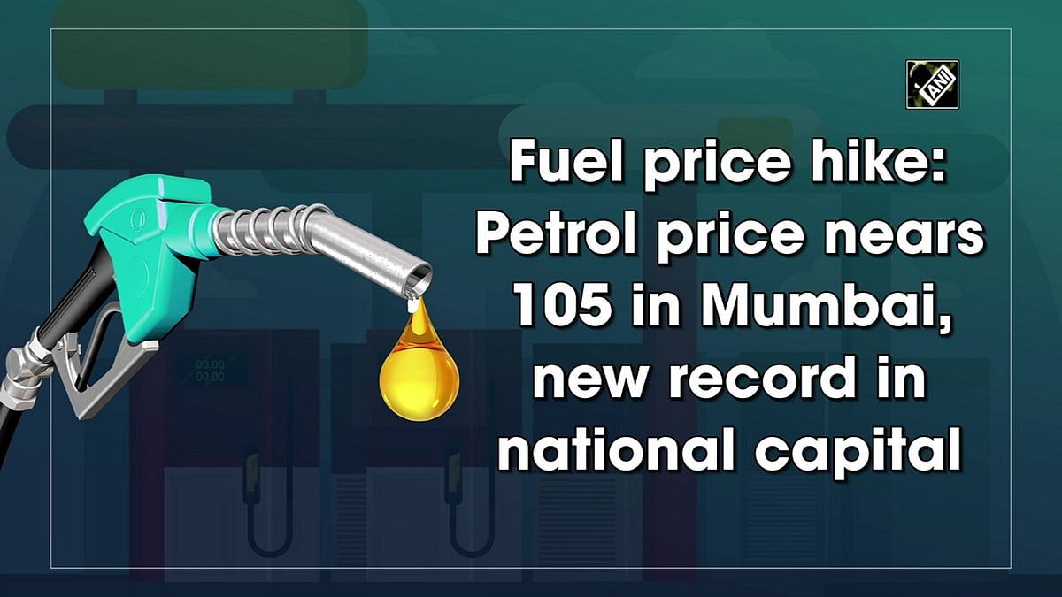 Fuel price hike Petrol price nears 105 in Mumbai, new record in