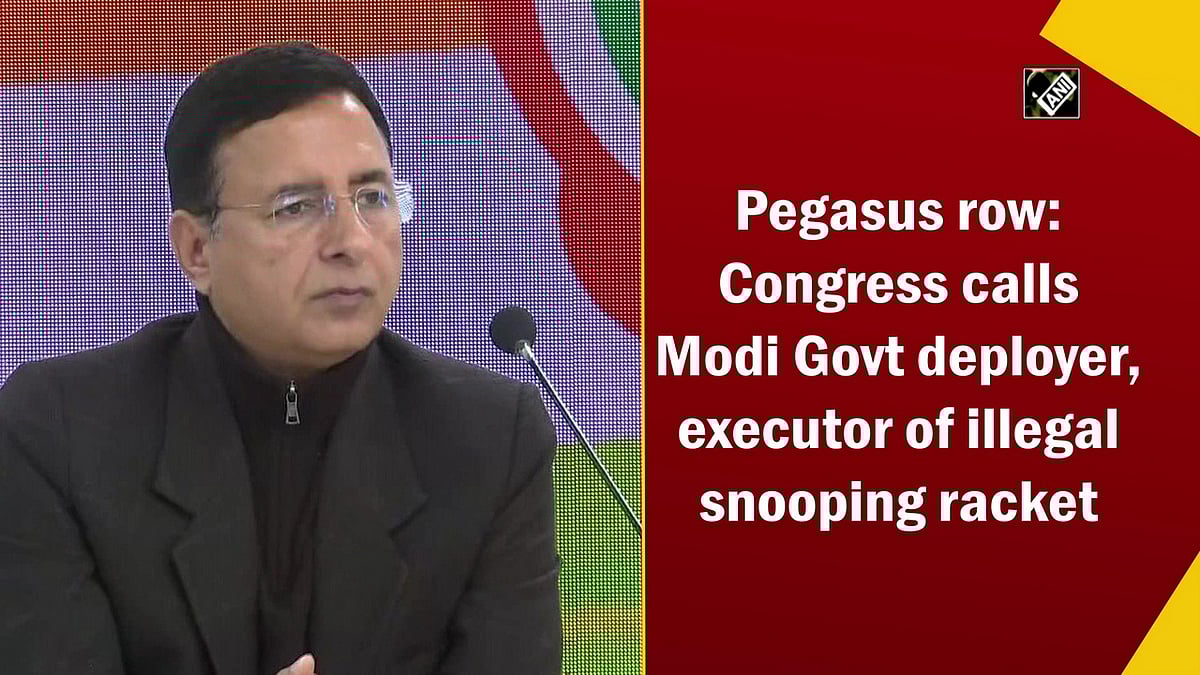 Pegasus row Congress calls Modi Govt deployer, executor of illegal