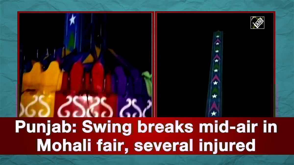 Spinning joyride falls to ground in Mohali, many hurt