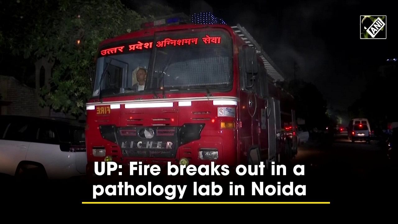 Fire Breaks Out In Pathology Lab In Uttar Pradesh's Noida