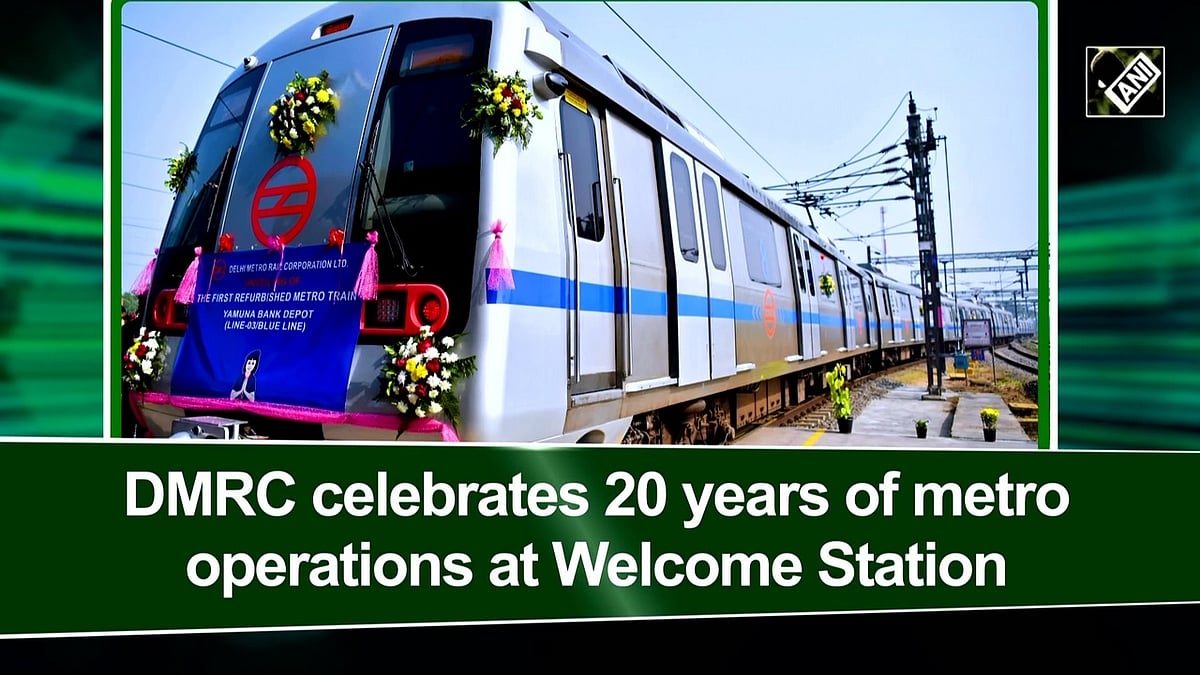 DMRC celebrates 20 years of metro operations at Welcome Station