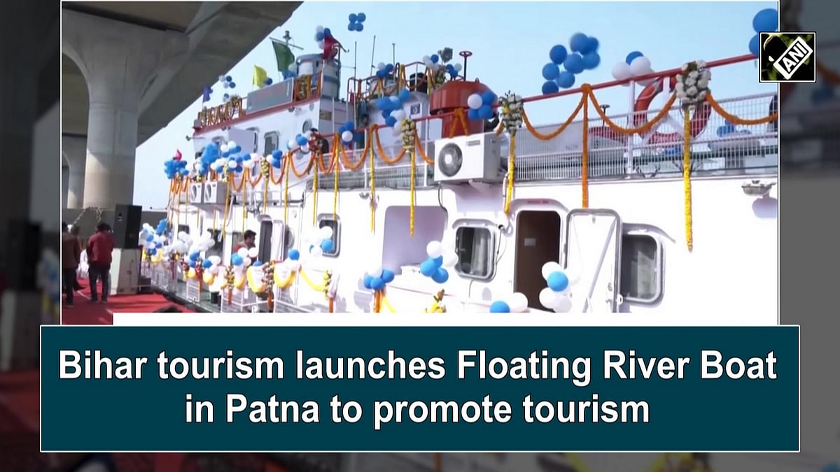 Bihar tourism launches Floating River Boat in Patna to promote tourism