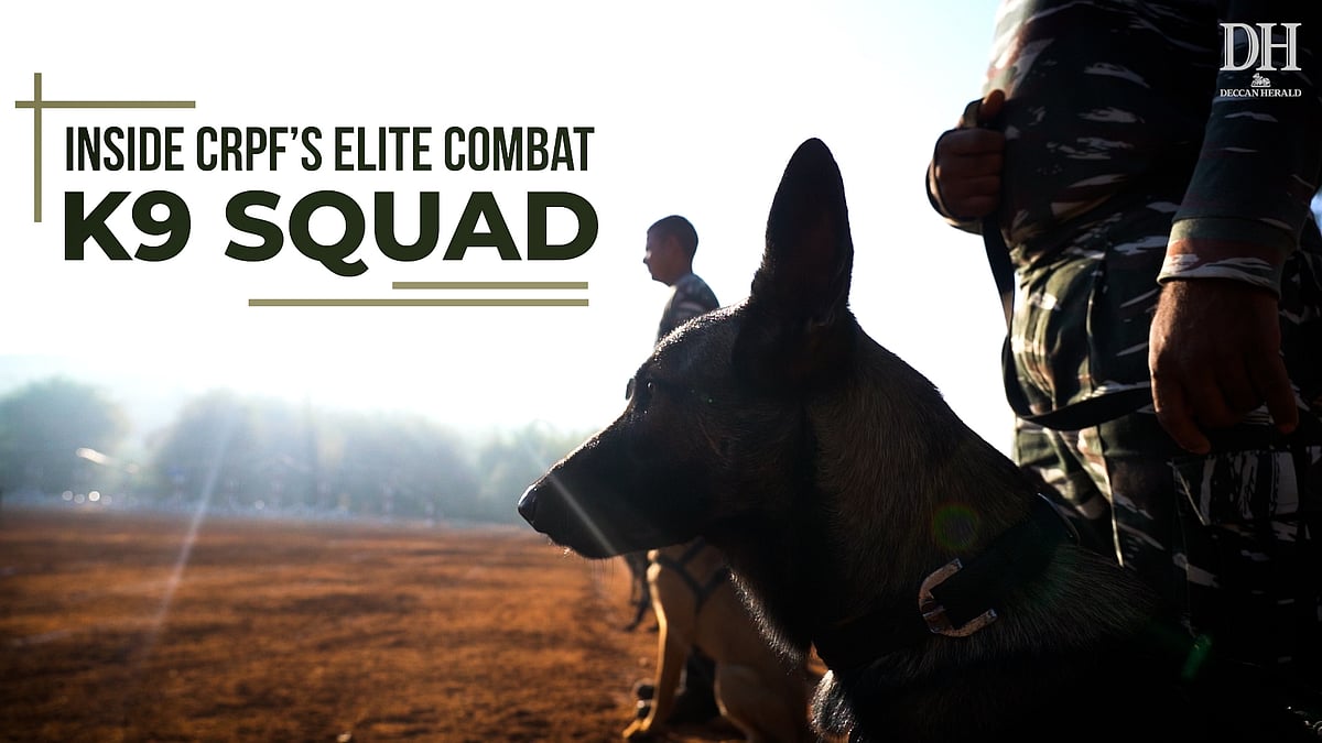 India’s elite K9 squad How CRPF trains combat dogs