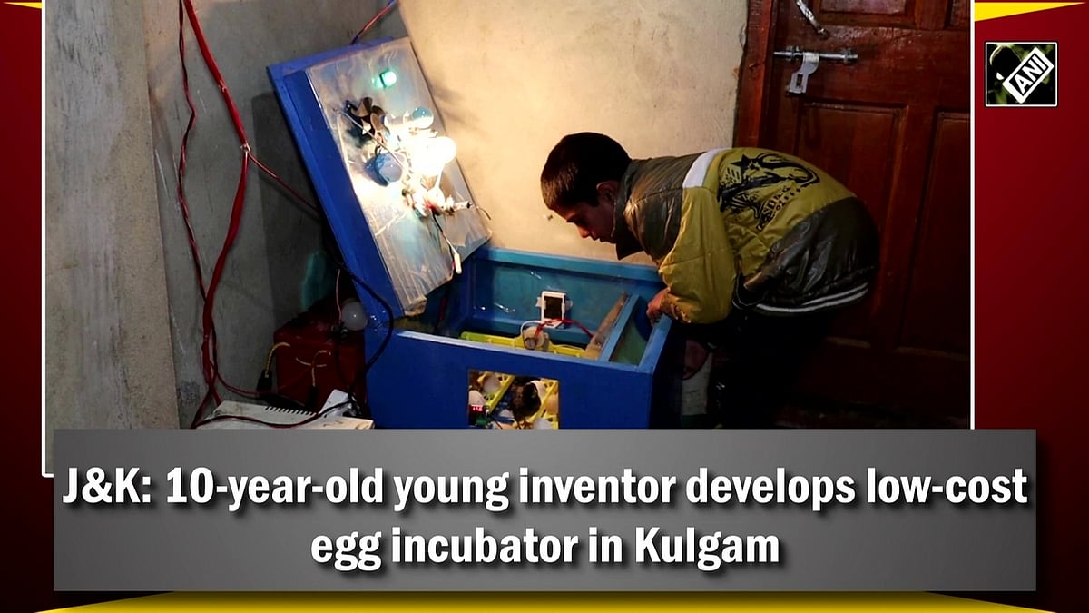 J&K 10yearold inventor develops lowcost egg incubator in Kulgam