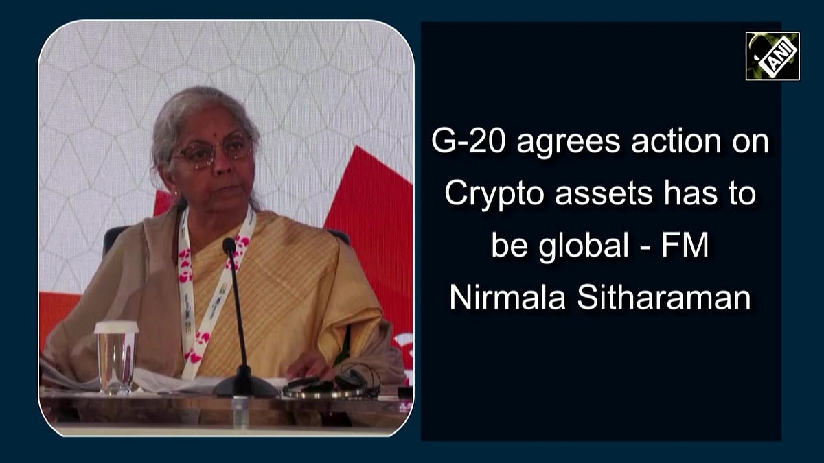 G20 agrees action on Crypto assets has to be global: FM Nirmala Sitaraman