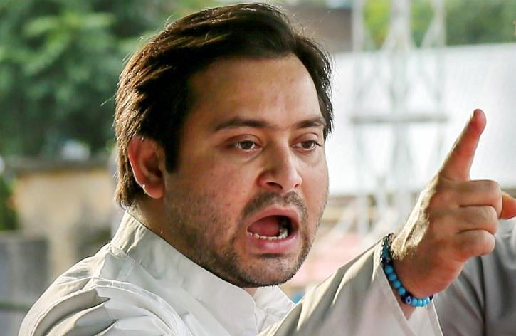 Tejashwi Yadav stopped from taking out protest march (PTI File Photo)