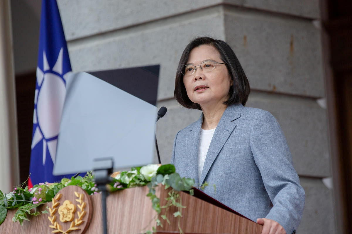Taiwan President Tsai Ing-wen (Reuters Photo)