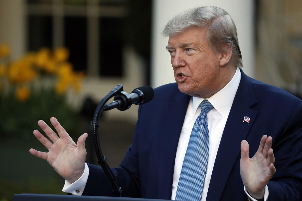 Trump had offered to "mediate or arbitrate" the raging border dispute between India and China, saying he was "ready, willing and able" to ease the tensions. AP/PTI file photo