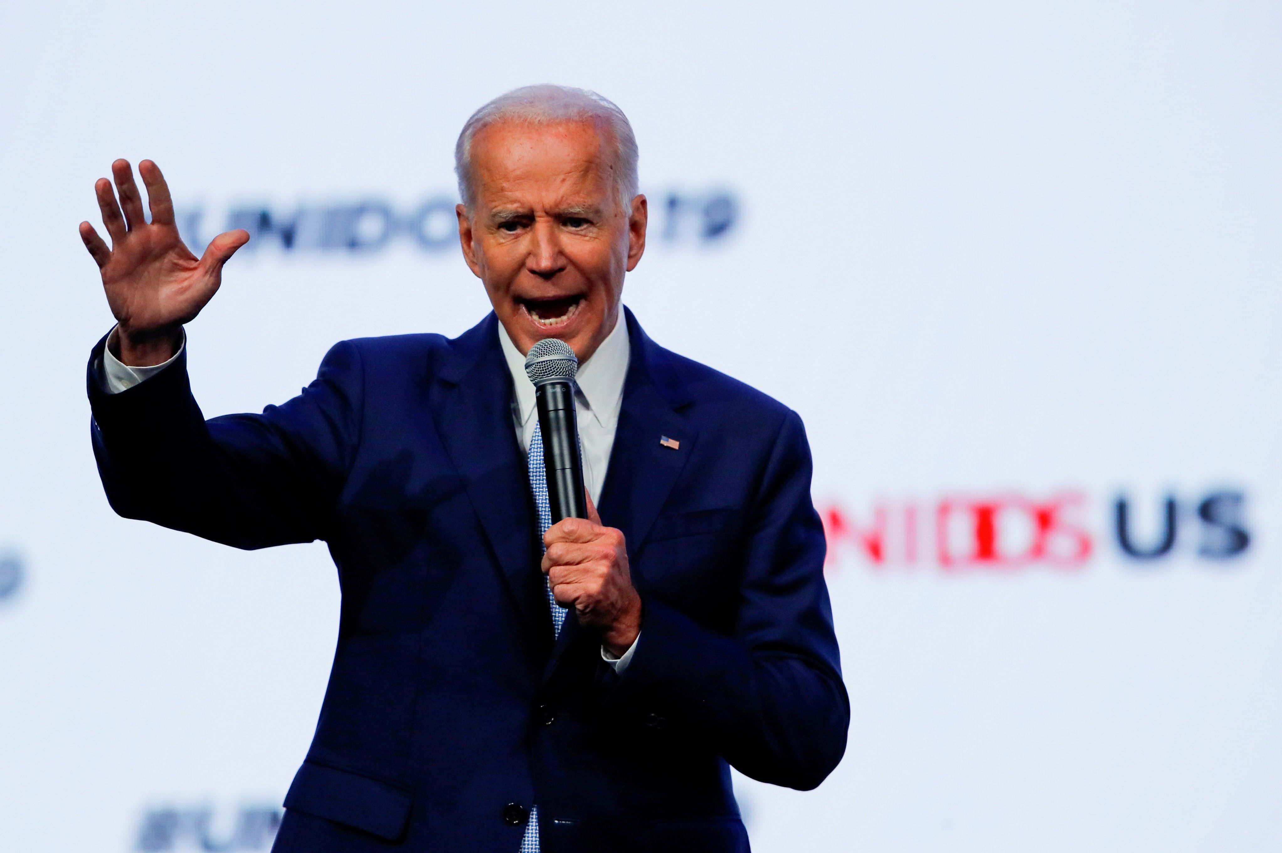  Democratic 2020 presidential candidate and former U.S Vice President Joe Biden ( Credit: Reuters photo)