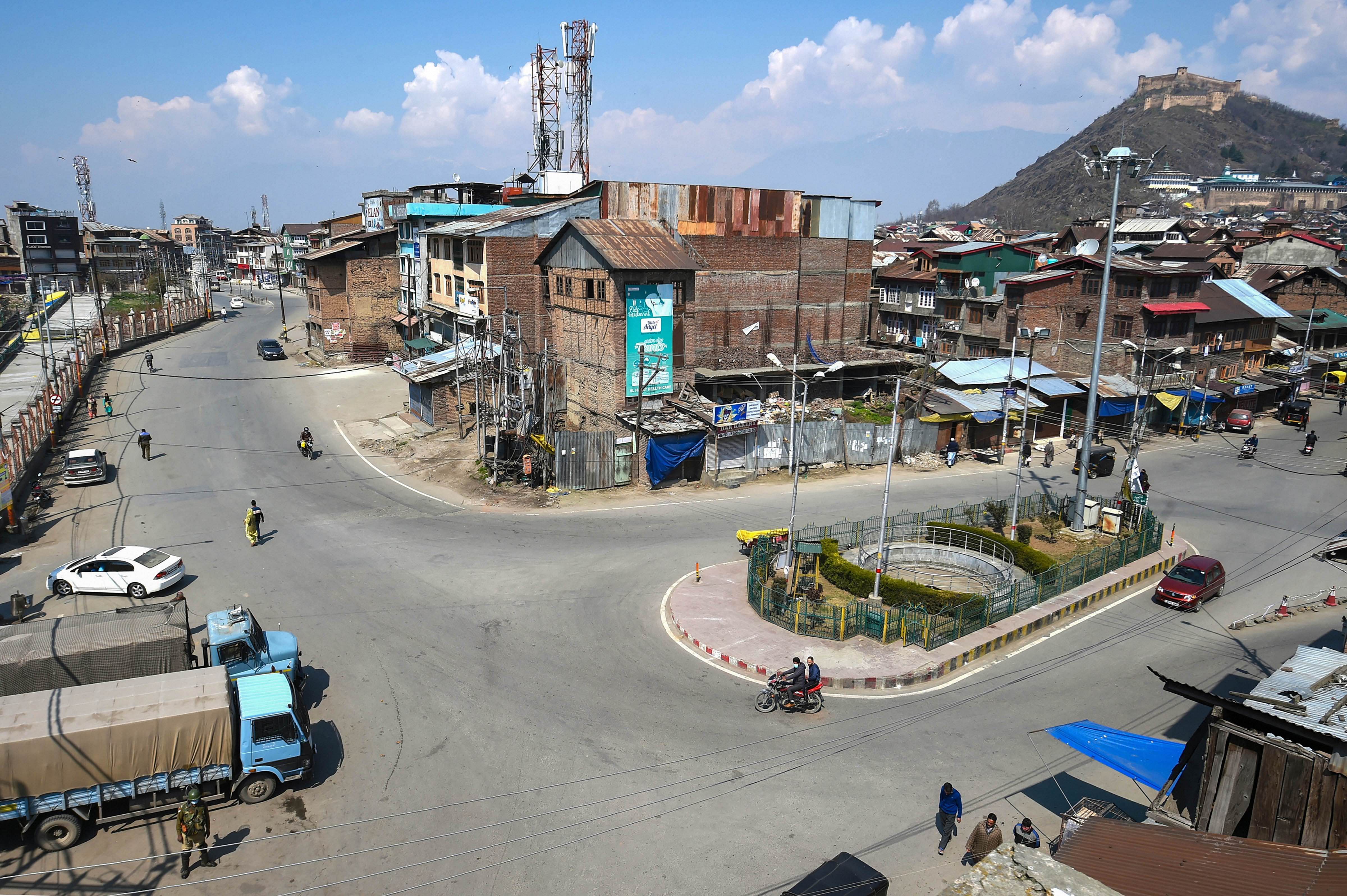 A neighbourhood in Srinagar/ Representative photo. (PTI)