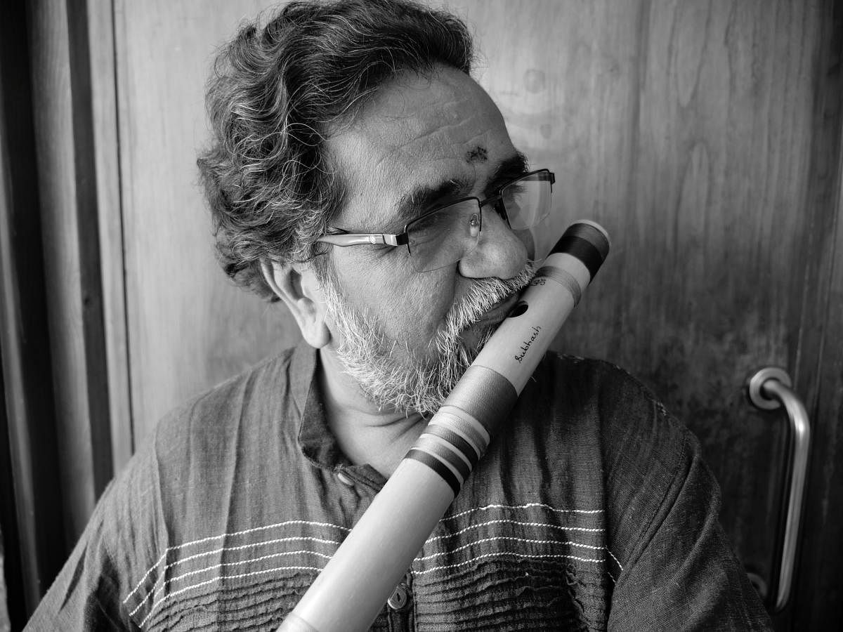 Flautist H S Venugopal