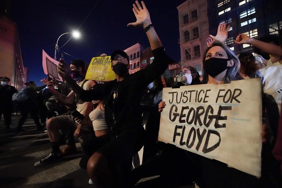 Black Lives Matter protests across United States after George Floyd's death (AFP Photo)