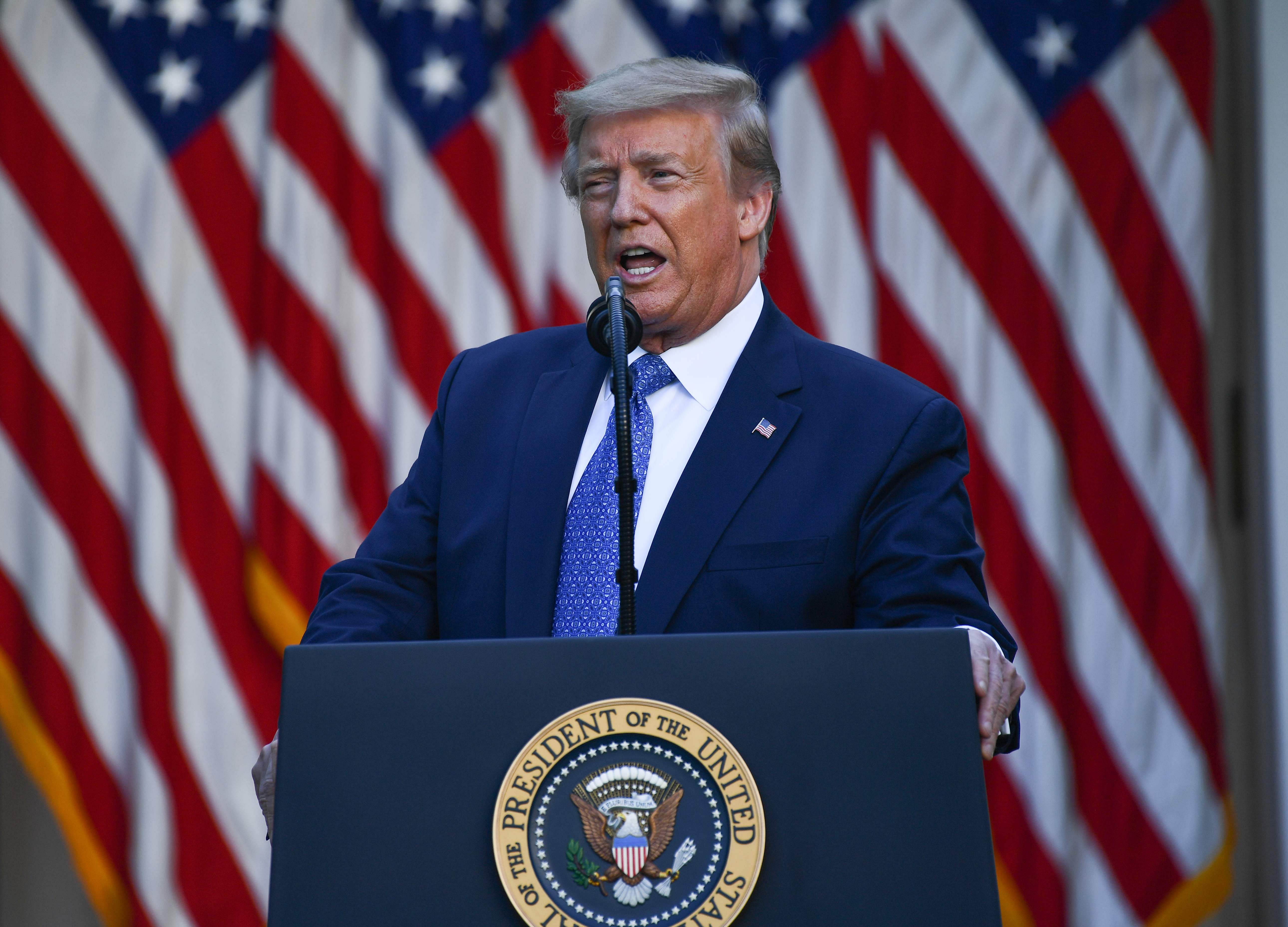 US President Donald Trump. (Credit: AFP Photo)