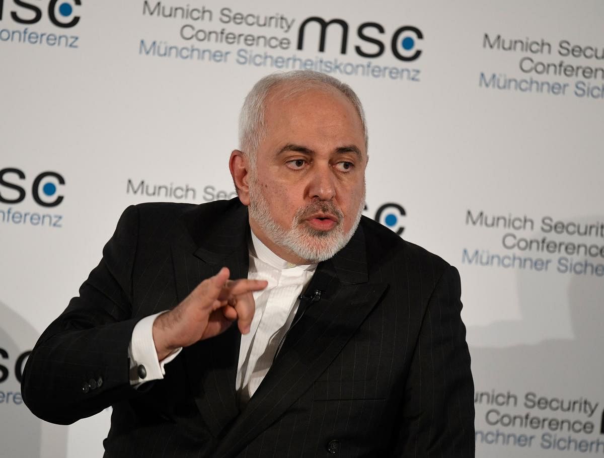 Iran's Foreign Minister Mohammad Javad Zarif (AFP Photo)