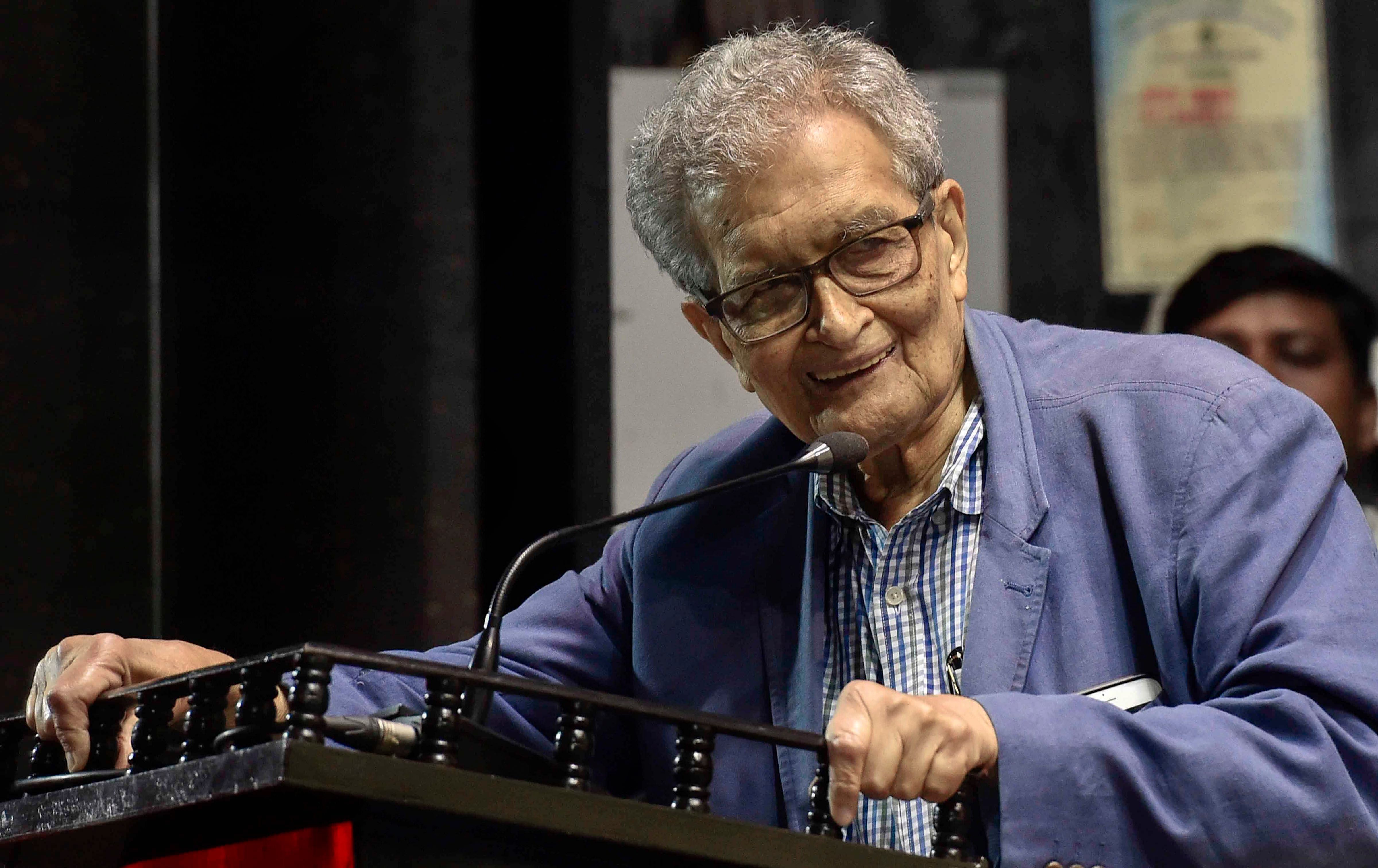 Nobel laureates Amartya Sen. Credit: PTI photo