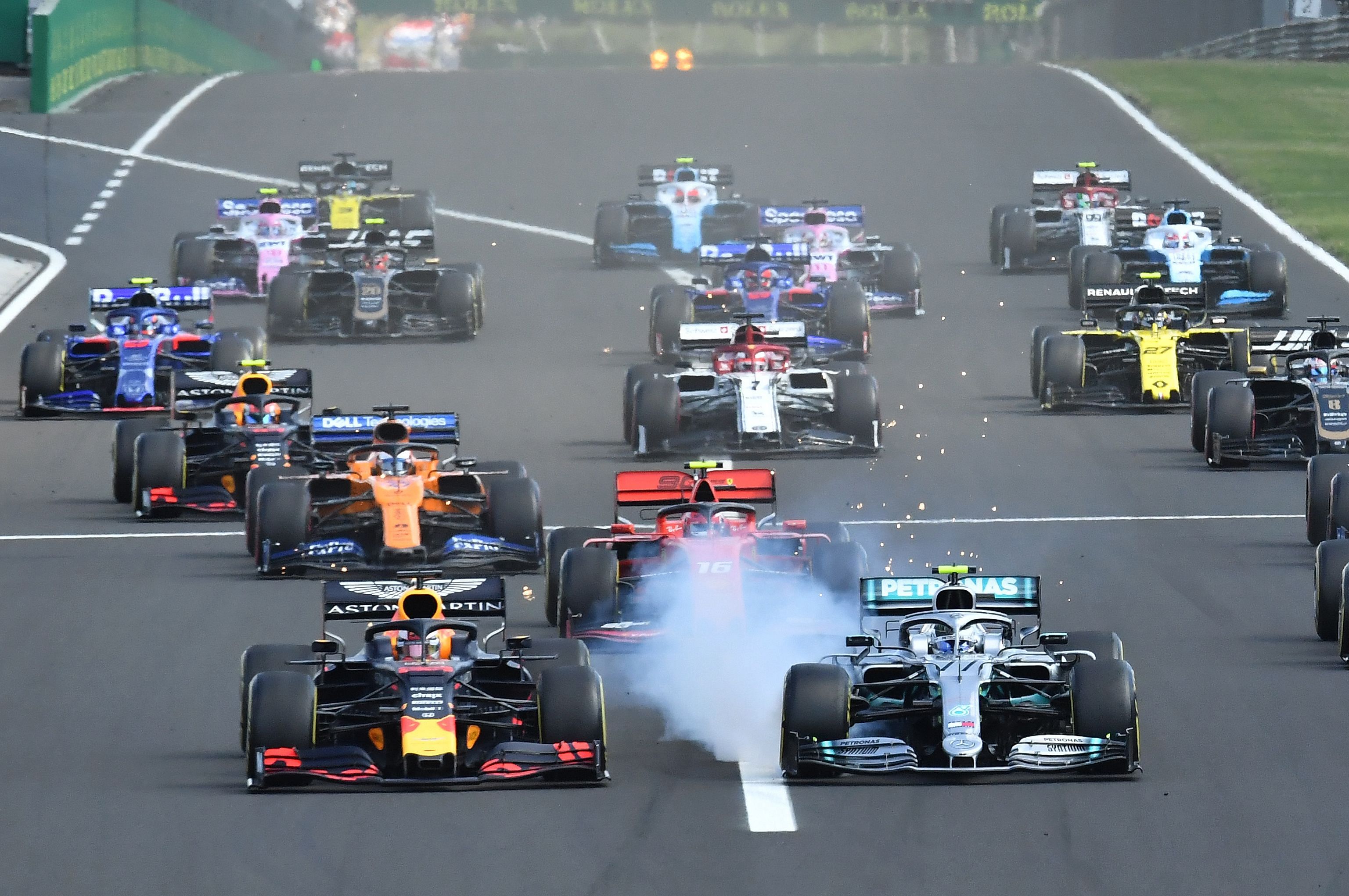 Formula One plans to race without spectators, at least initially, and teams will fly in on charters and be isolated from the local population. (Credit: AFP Photo)