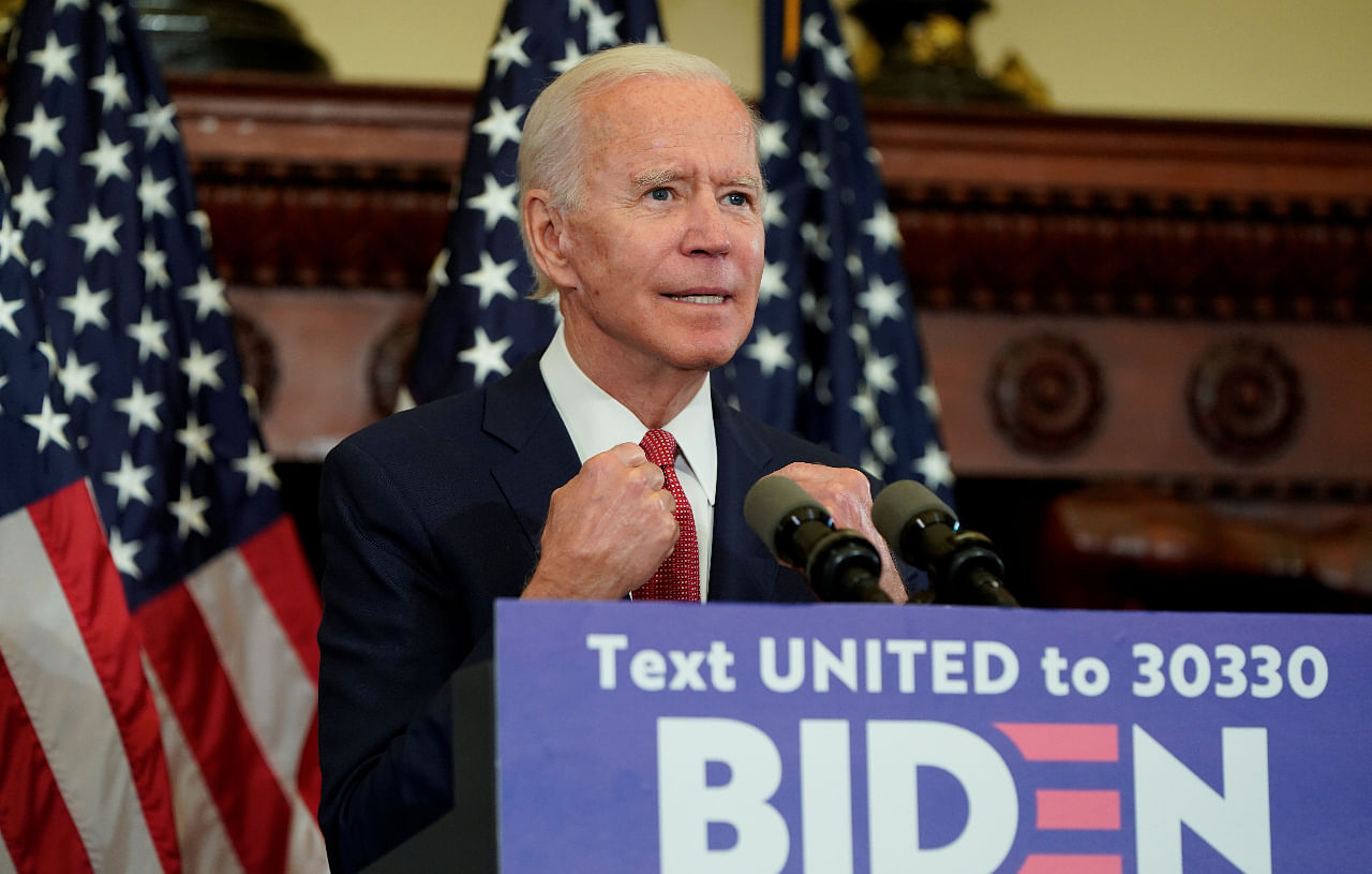 Democratic presidential candidate Joe Biden (Reuters Photo)