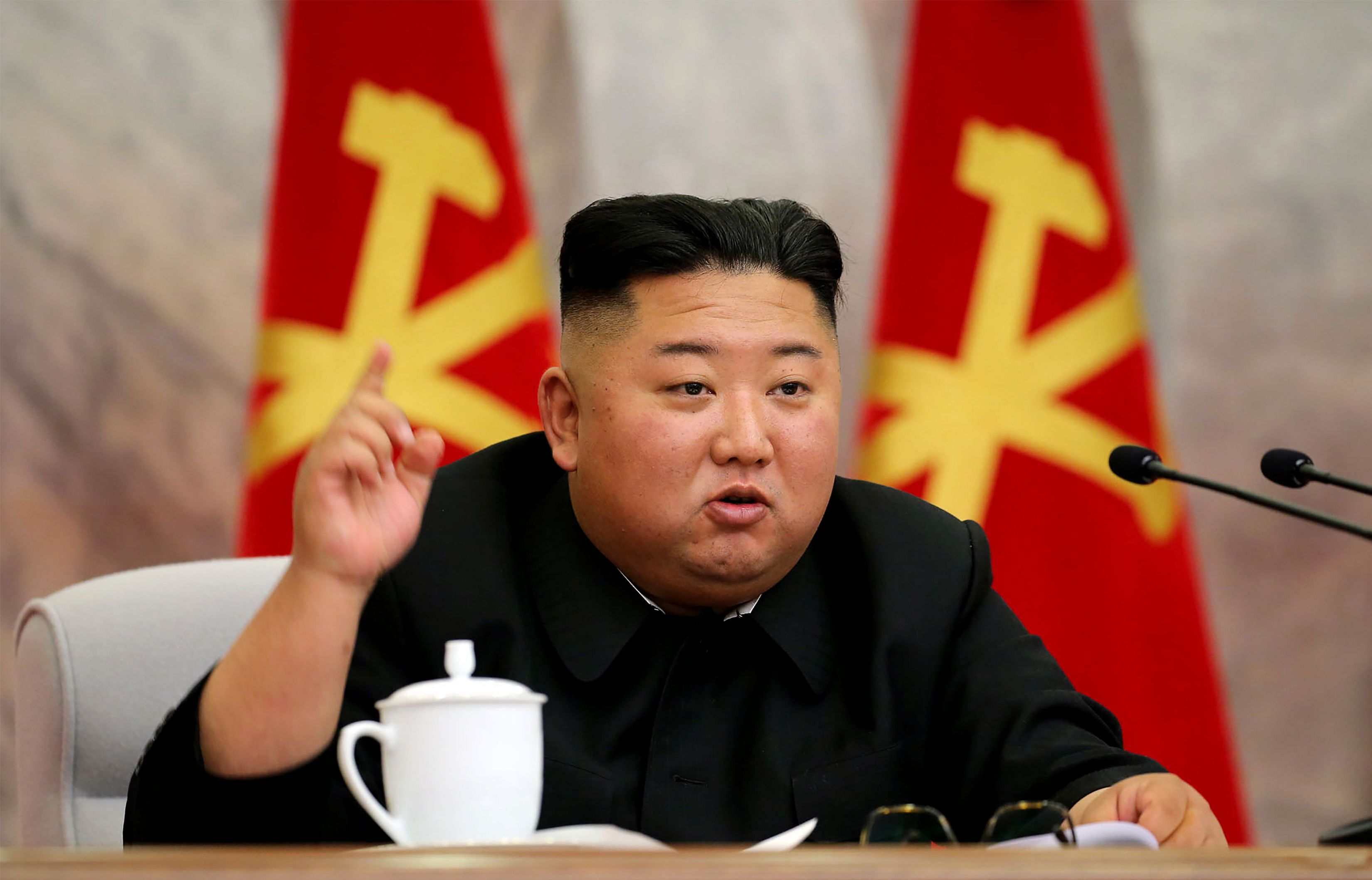 North Korean leader Kim Jong Un. (AFP Photo)