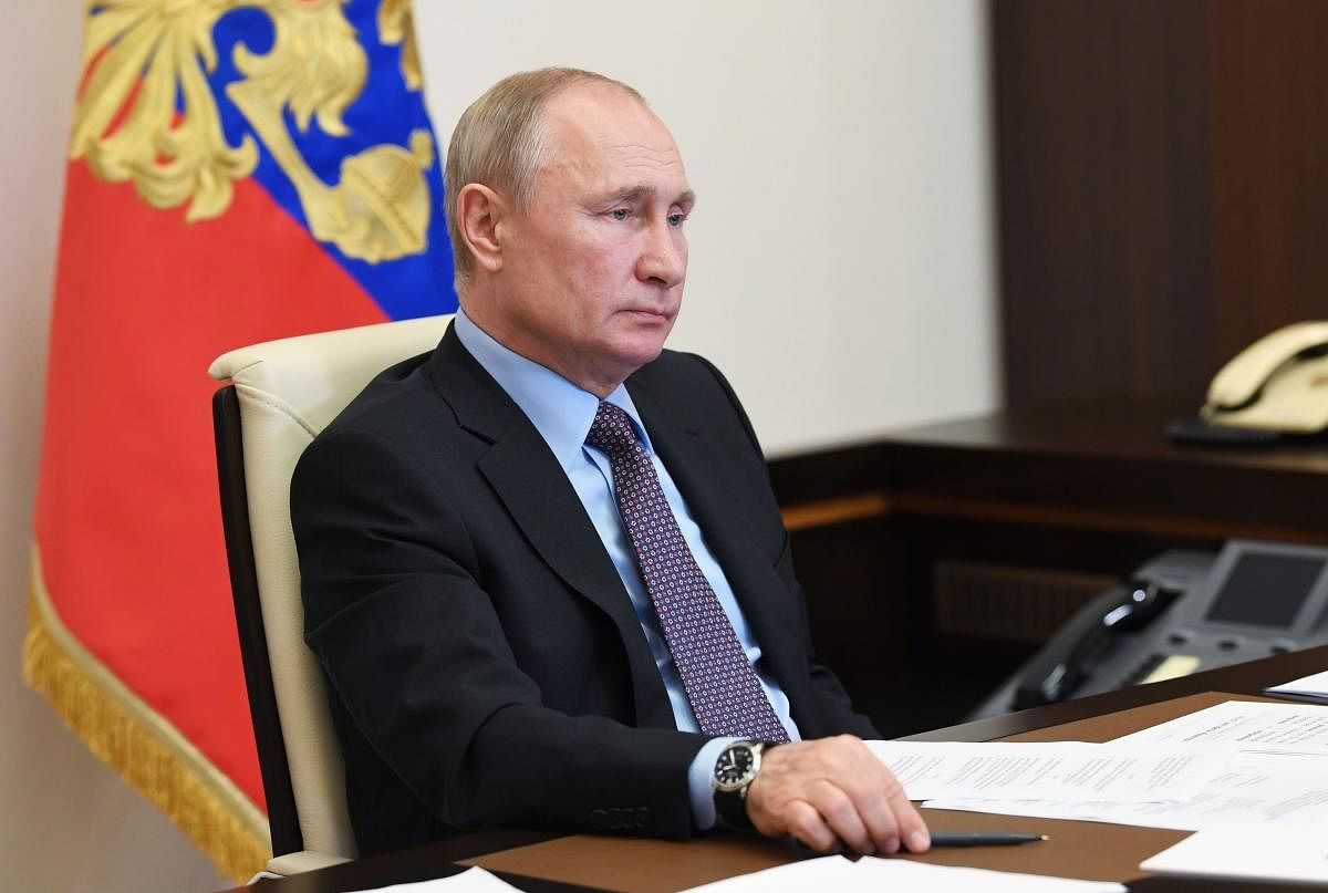 Russian President Vladimir Putin (AFP Photo)