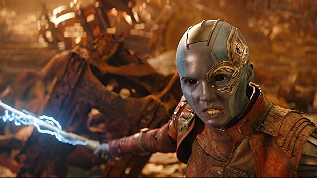 Karen Gillian as Nebula. Credit: IMDb