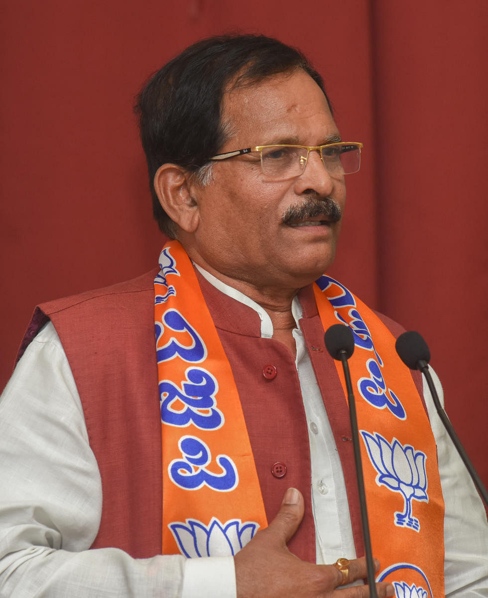 Union Minister of Ayush Shripad Naik (DH Photo)