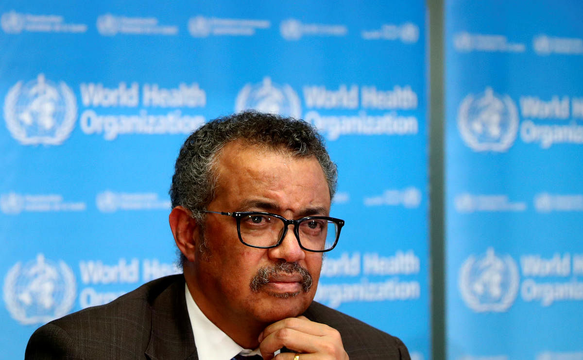  Director General of the World Health Organization (WHO) Tedros Adhanom Ghebreyesus (Reuters Photo)