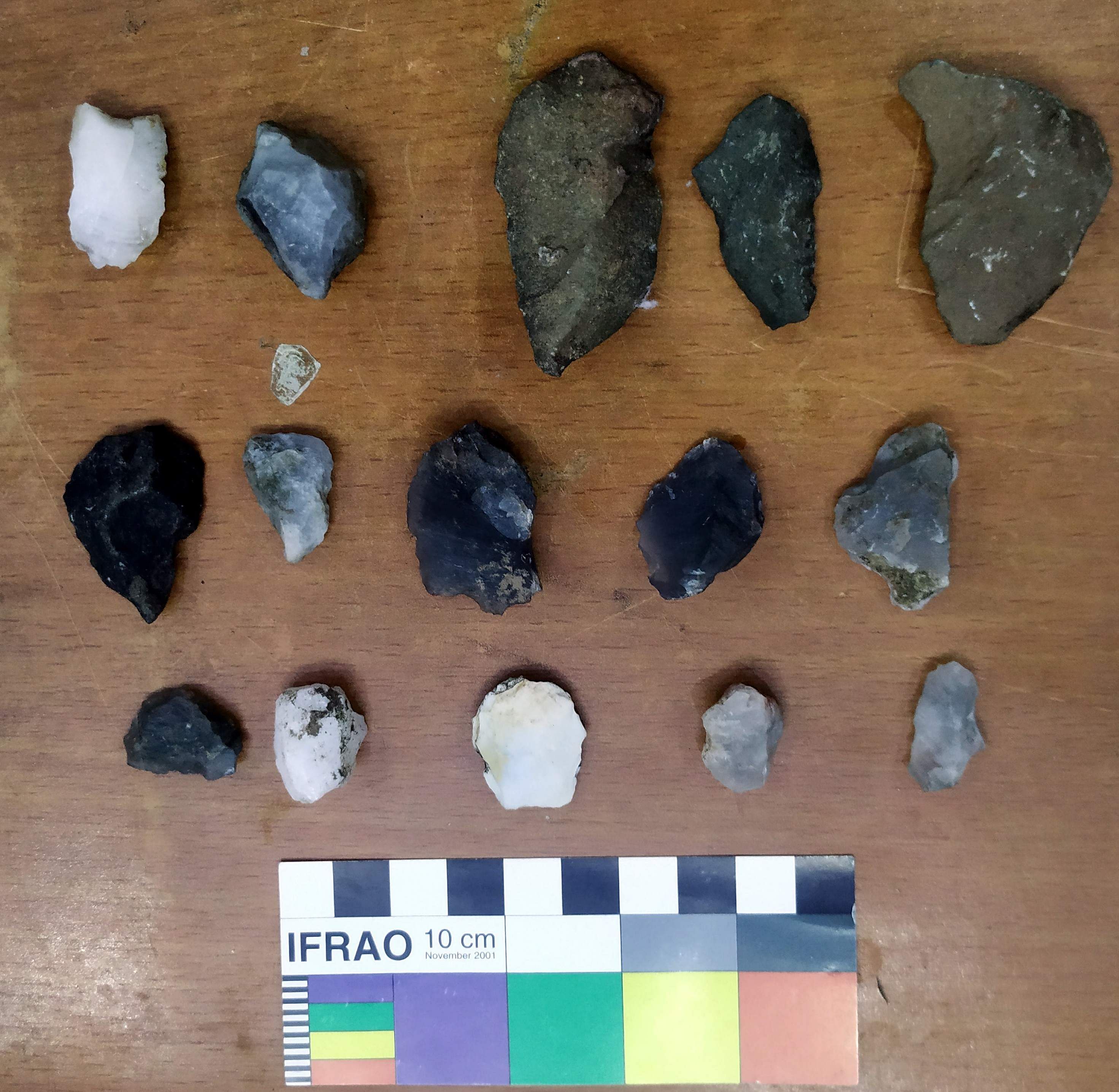 Mesolithic tools discovered at Iduru-Kunjadi in Kundapura taluk.
