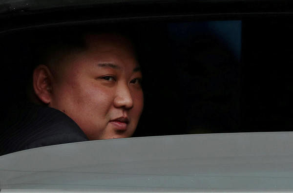 North Korea's leader Kim Jong Un (Reuters Photo)