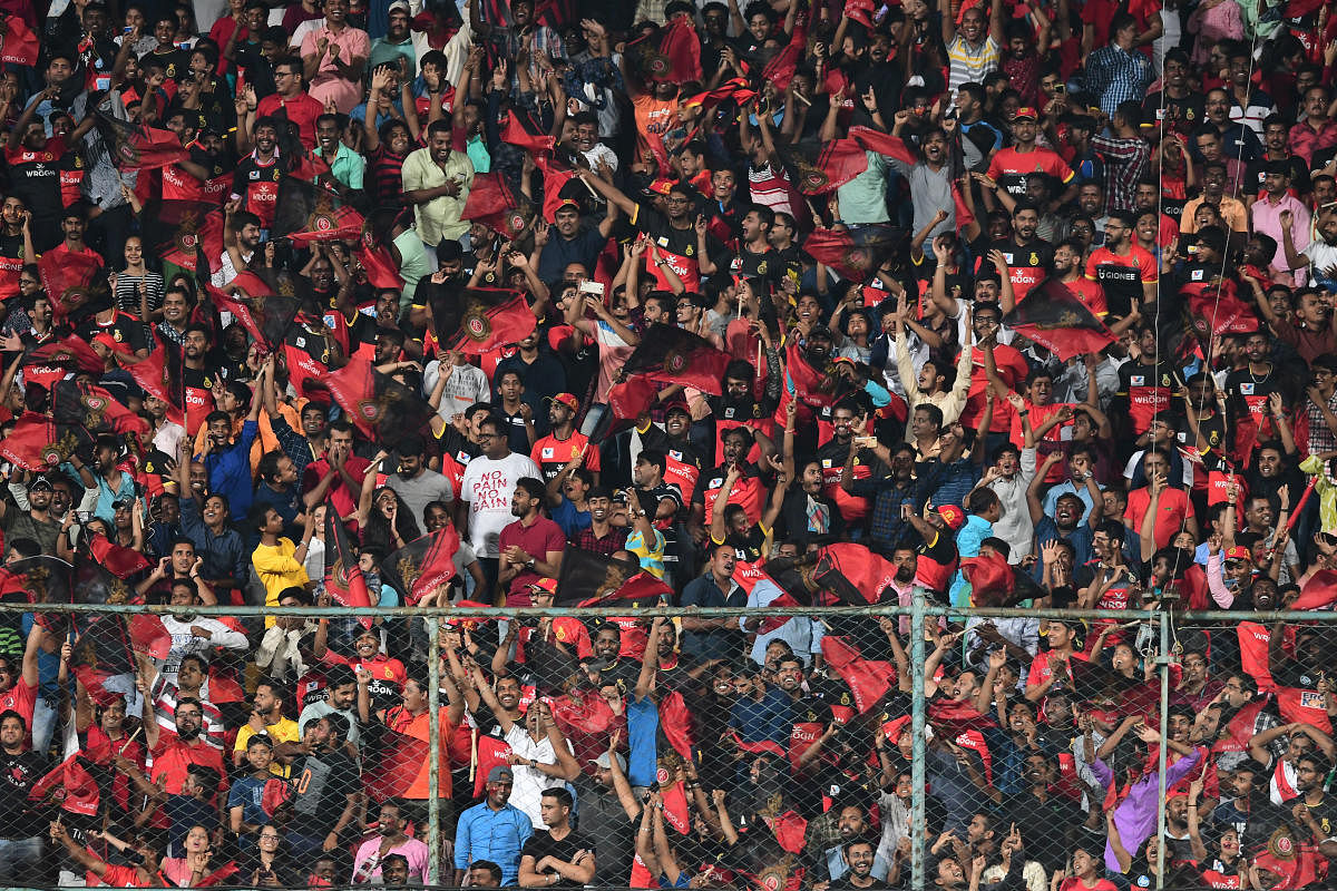 If things don't improve drastically by year-end, the BCCI is prepared to have the IPL without the fans. DH File Photo
